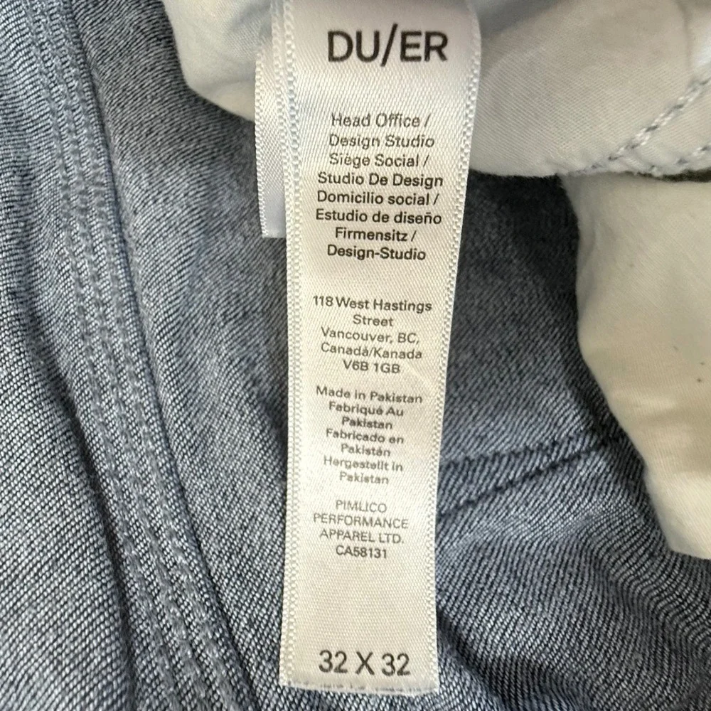 DU/ER technical denim